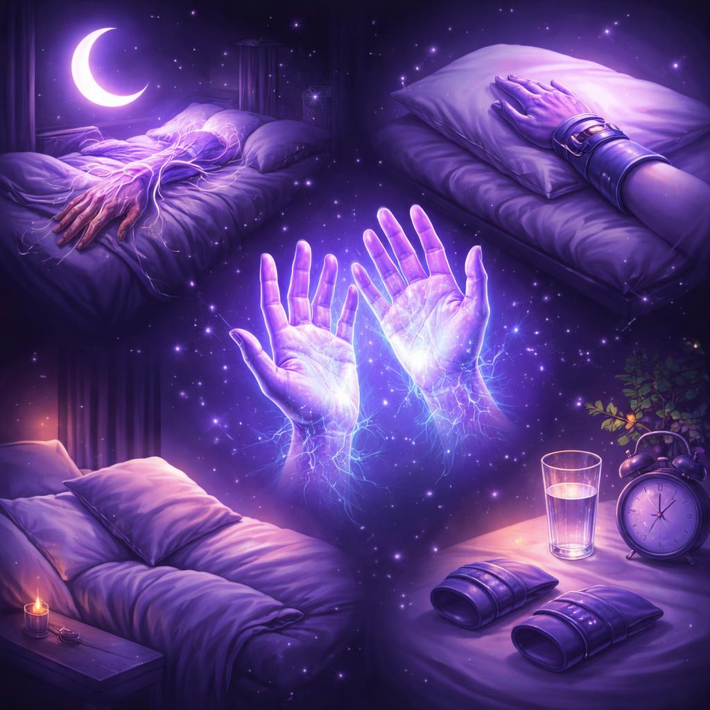 Formicolio alle mani di notte: cause comuni e come evitarlo