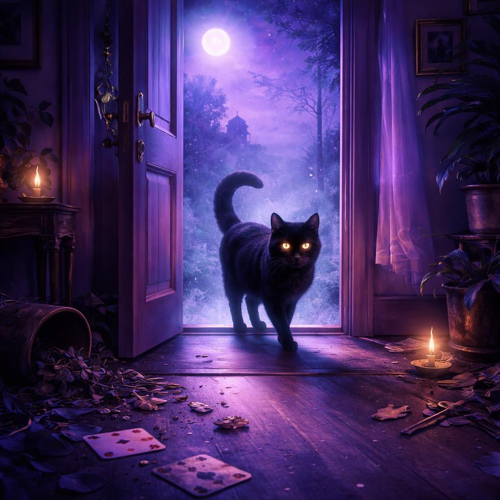 Sognare un gatto nero in casa: il significato nella Smorfia napoletana