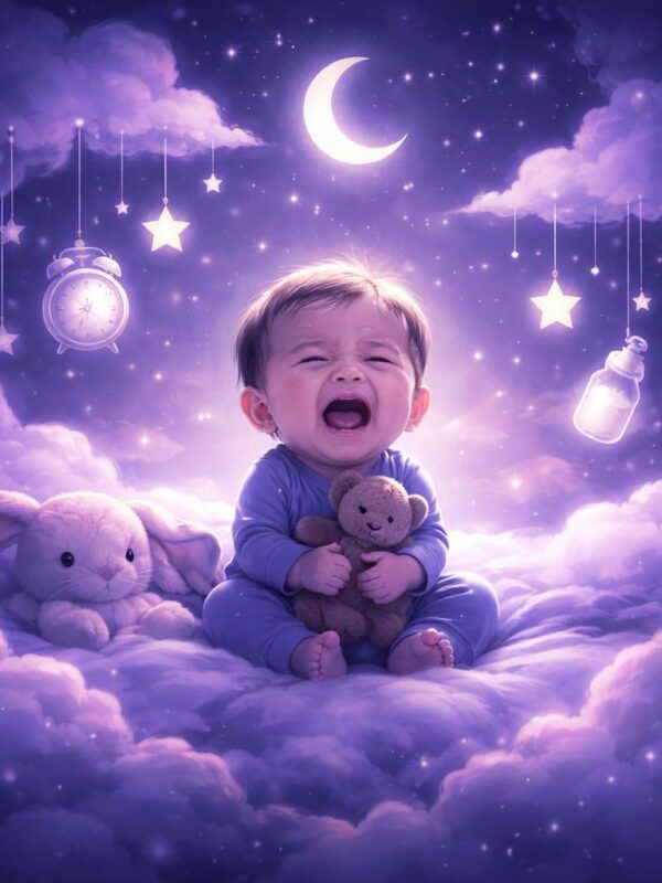 Sognare un bambino che piange di notte: significato e Smorfia napoletana