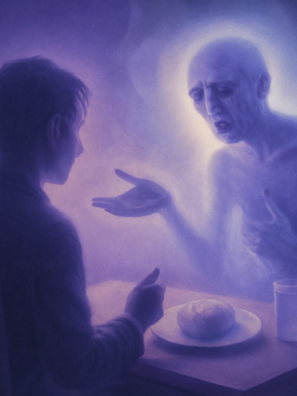 Sognare un defunto che chiede da mangiare — Significato e numeri